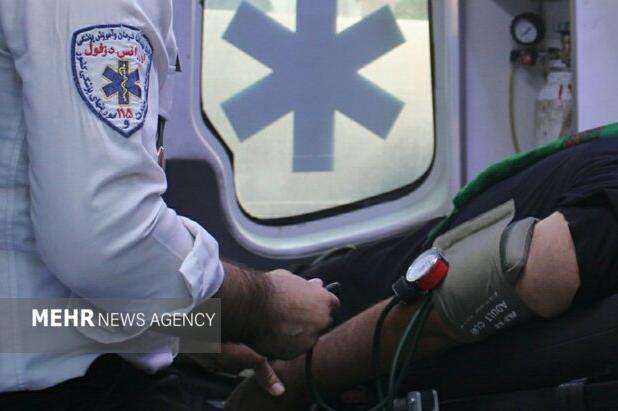 چهار مصدوم در واژگونی خودروی ام‌وی‌ام در محور قم ـ سلفچگان