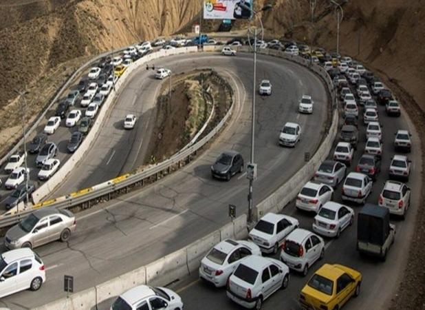 ترافیک سنگین در کندوان/جزئیات محدودیت ترافیکی جاده‌ها تا 3 آبان