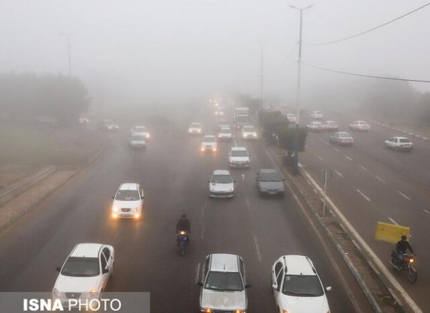 هشدار مه‌گرفتگی در محورهای مواصلاتی خوزستان