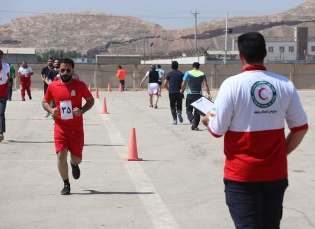 برگزاری آزمون آمادگی جسمانی و مهارتی کسب درجه ایثار