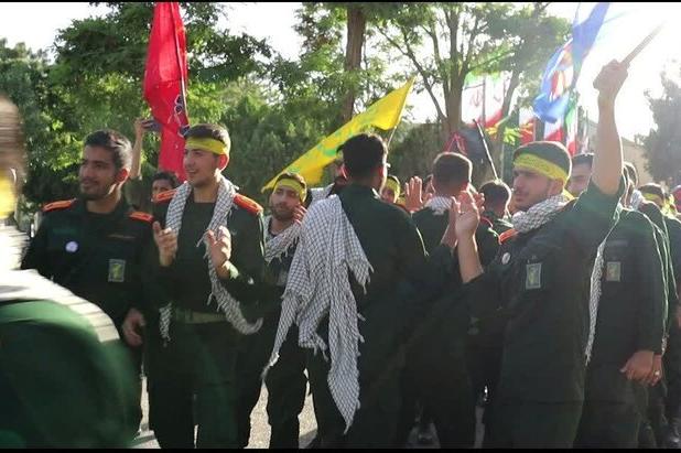 ورود کاروان عاشقان حسینی، زائران خمینی، به گلپایگان