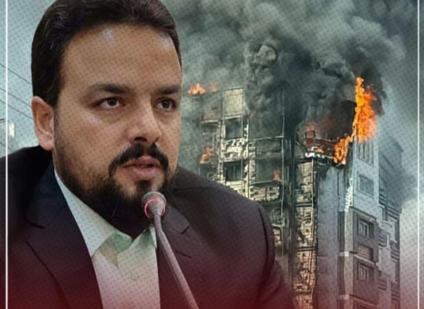 دادستان سبزوار: با مقصران آتش‌سوزی ساختمان سیمان برخورد قضائی می‌شود