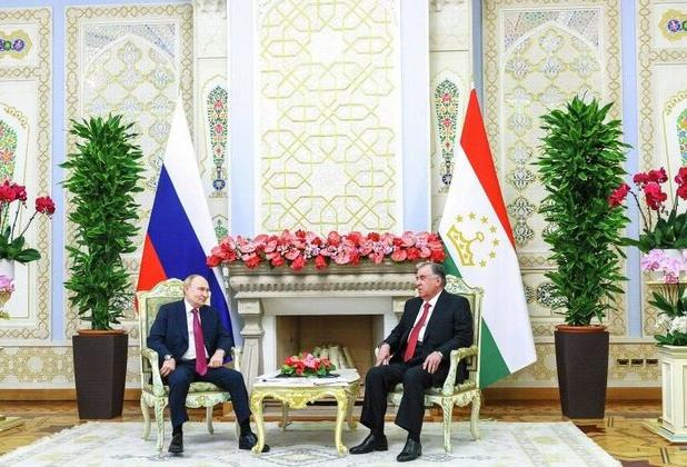 رایزنی «پوتین» با رئیس جمهور تاجیکستان