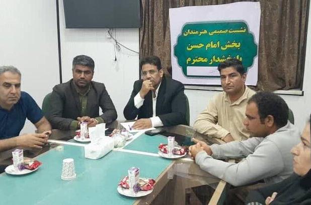 رضایی: هنرمندان بخش امام حسن حمایت می‌شوند