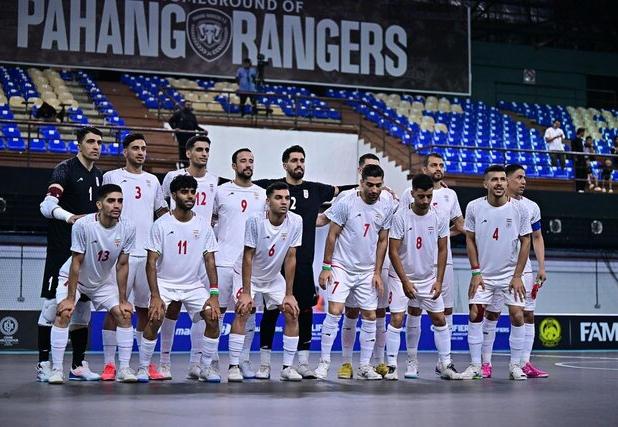 فوتسال ایران در سید نخست قهرمانی آسیا