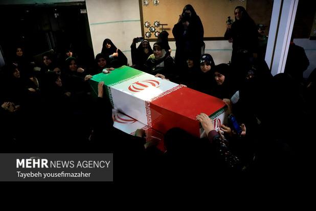 استقبال باشکوه از شهدای گمنام در نهمین اجلاسیه عقیله‌النساء در رشت