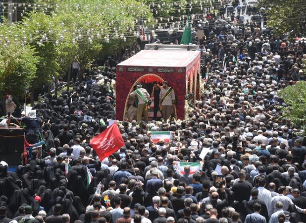 تشییع با شکوه پیکر سرهنگ پاسدار رمضان علی چوبداری