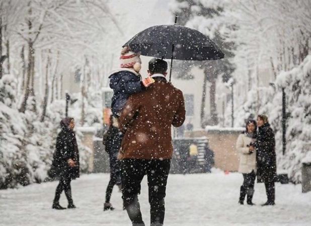 هواشناسی ایران۱۴۰۳/۱۰/۱؛بارش اولین برف زمستانی در ۲۶ استان