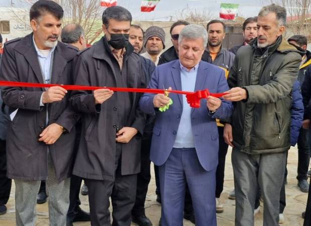 بهره‌برداری از پروژه‌های عمرانی روستاهای بخش مرکزی تاکستان
