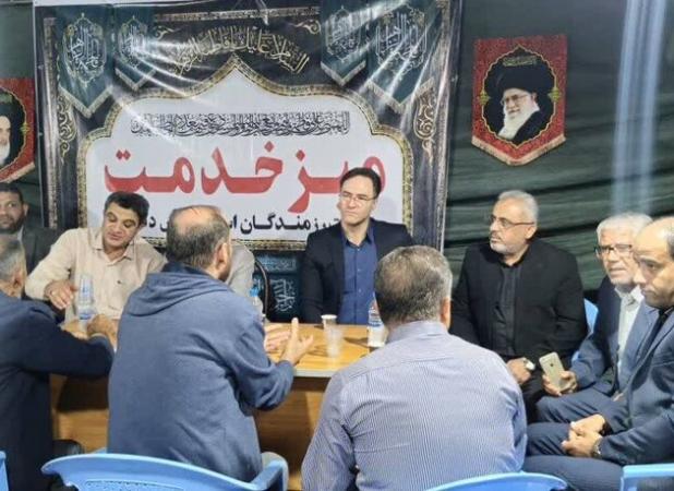 میز خدمت فرماندار تنگستان در دلوار برگزار شد