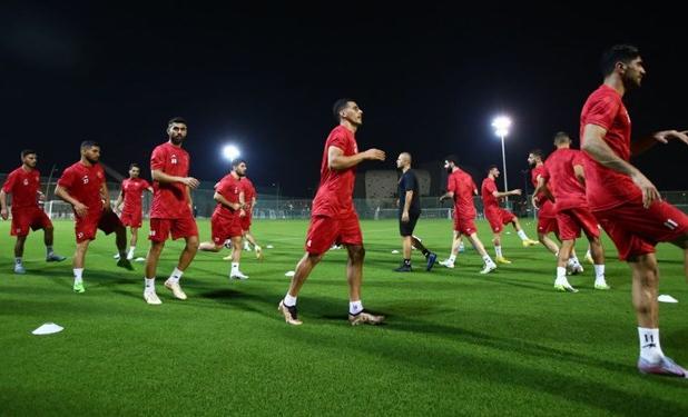 تمرین پر‌سپولیس در دوحه با حضور بازیکن امید