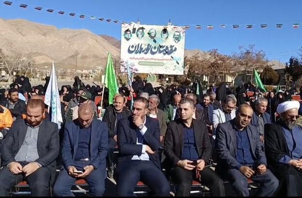 مراسم تشییع پیکر پاک شهید گمنام در شهمیرزاد برگزار شد