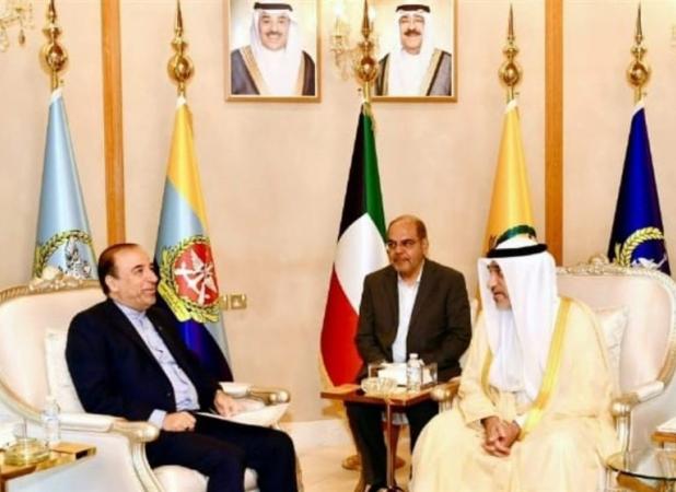 دیدار سفیر ایران در کویت با معاون اول نخست‌وزیر این کشور