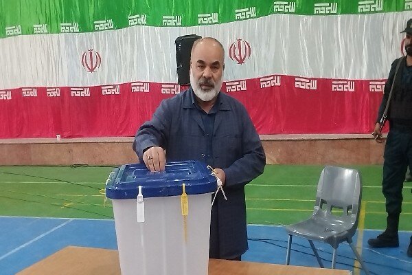 انداختن اولین رای چهاردهمین دوره  انتخابات ریاست جمهوری در زاهدان