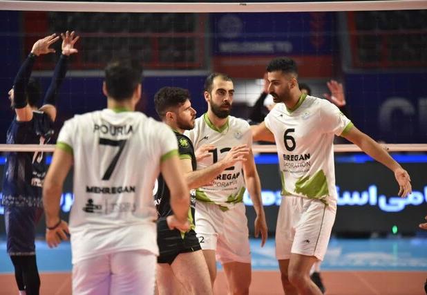 مهرگان نور، فاتح نبرد همسایه های شمالی در لیگ برتر والیبال 