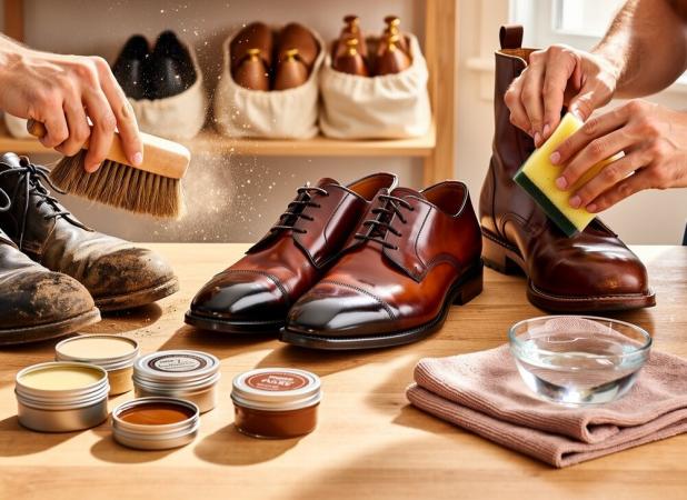 بهترین روش‌ها برای مراقبت از کفش؛ راهنمای کامل نگهداری حرفه‌ای کفش‌ها