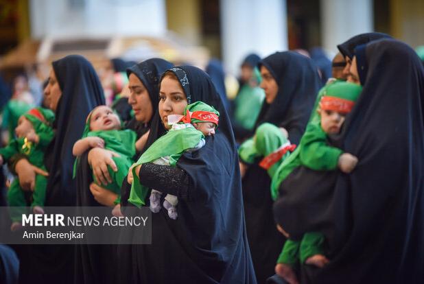 برگزاری شیرخوارگان حسینی در ۱۵ بقعه متبرکه گلستان