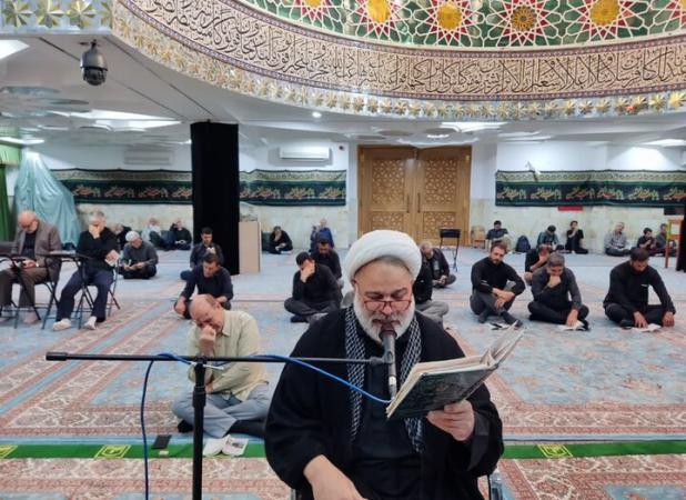 برگزاری مراسم قرائت دعای ندبه در مسجد مهدیه سنندج
