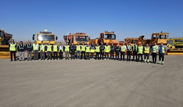 سرپرست فرودگاه‌های استان خبر داد: اجرای مانور عملیات زمستانی در فرودگاه اردبیل