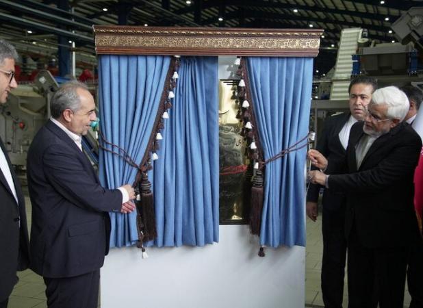 افتتاح فاز اول کارخانه دشت میوه آذربایجان‌ با حضور عارف