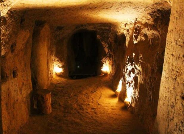 بازگشایی شهر زیرزمینی نوش‌آباد به روی گردشگران