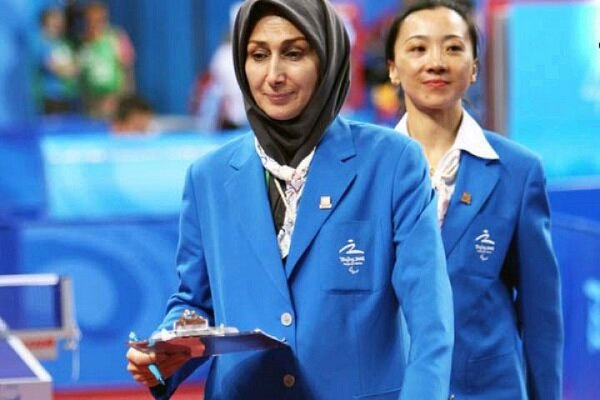 بانوی ایرانی رئیس موقت کمیته پاراتنیس روی میز جهان شد