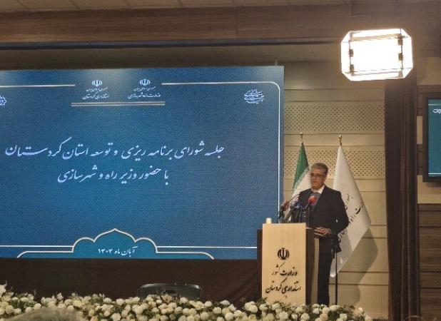 کریمیان:توسعه زیرساخت‌های حمل‌ونقل کردستان نیازمند نگاه عدالت محور است