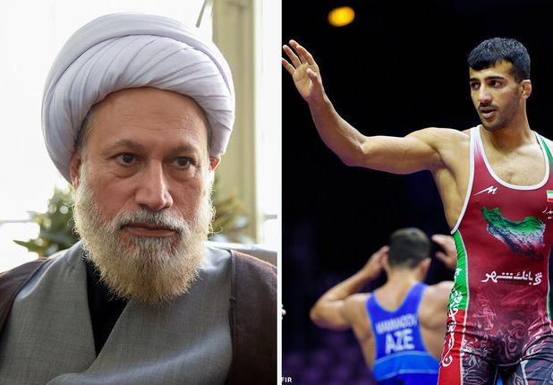 پیام تبریک آیت الله دژکام به کشتی‌گیر فارسی برای کسب مدال برنز جهان