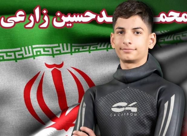کسب نخستین مدال جهانی تاریخ غواصی ایران 