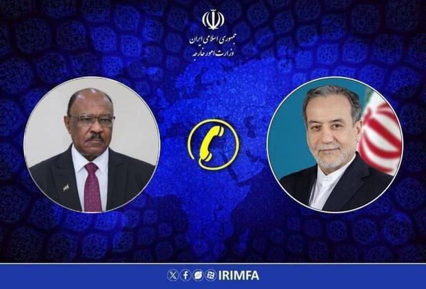 تماس تلفنی وزیر امور خارجه کشورمان با وزیر امور خارجه سودان