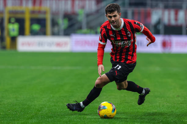 معجزه بیمار/ پولیسیچ میلان را به صدر جدول رساند