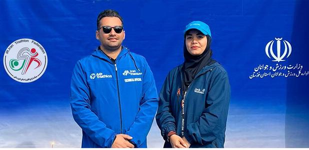 قضاوت ۲ خوزستانی در مسابقات آسیایی دواتلون