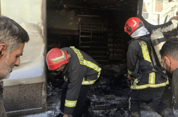 حریق یک واحد مسکونی در قم