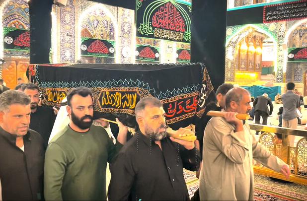 حال و هوای کربلای معلی در ایام فاطمیه