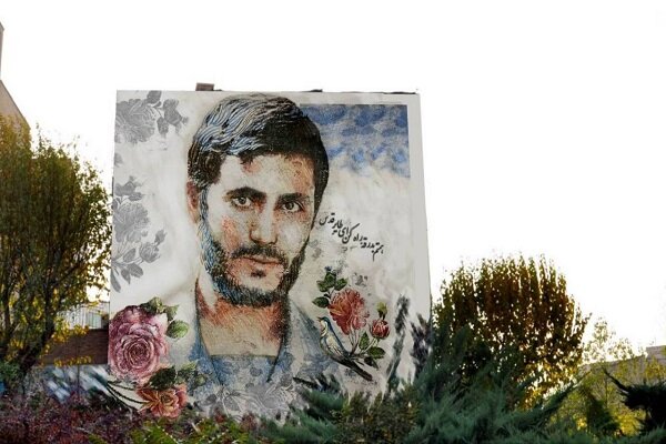 چهره‌ شهید همت با زبان هنر در کالبد شهر احیا شد