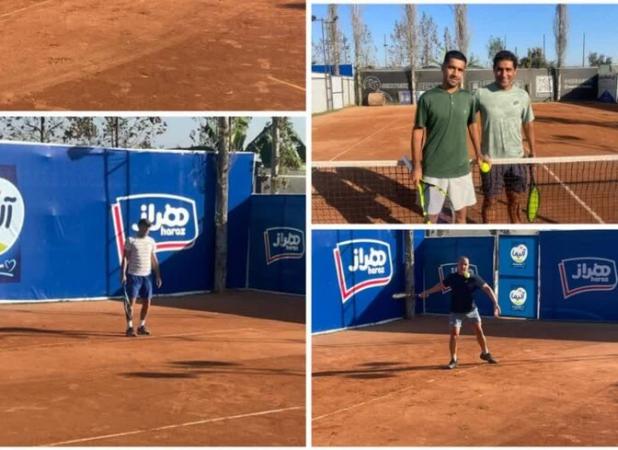 مسابقات بین‌المللی تنیس پیشکسوتان در آمل آغاز شد