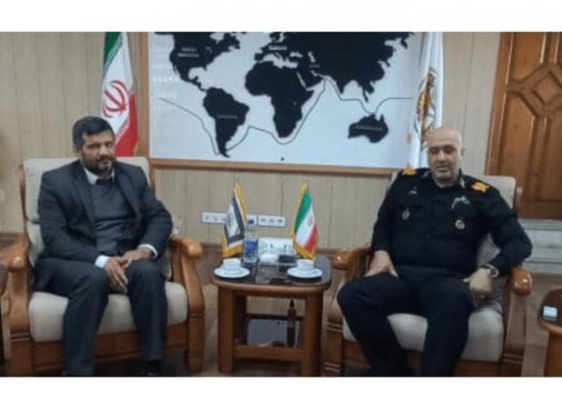 دیدار رئیس فدراسیون ترای اتلون با فرمانده منطقه یکم نداجا