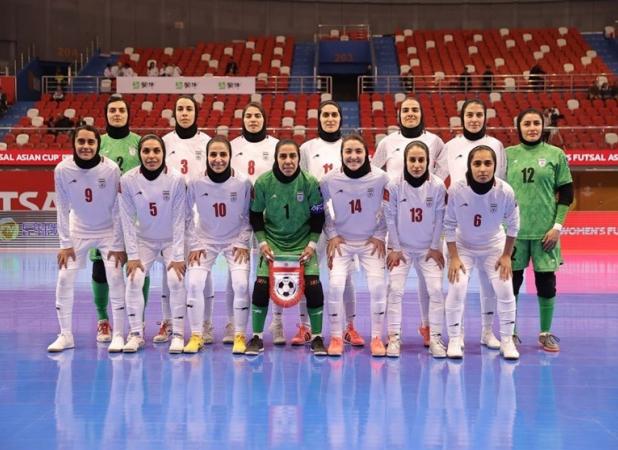 صعود فوتسال بانوان به عنوان تیم دوم با توقف برابر ویتنام