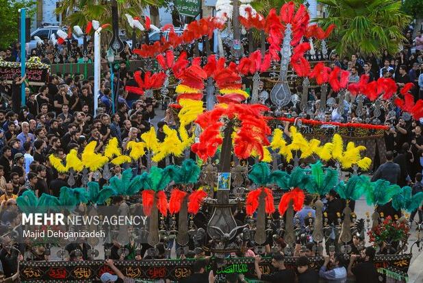حضور پررنگ پلیس کرمانشاه برای امنیت و آسایش عزاداران حسینی