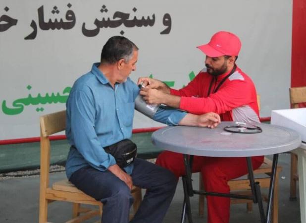 بهره مندی ۲۷ هزار زائر اربعین حسینی در مرز مهران از خدمات هلال احمر