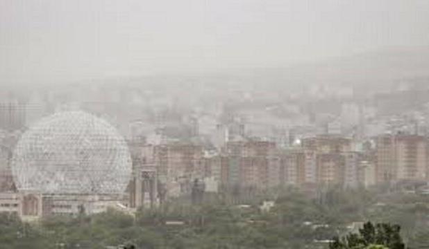 شاخص ساعتی هوای شهر همدان برای گروه‌های حساس ناسالم است