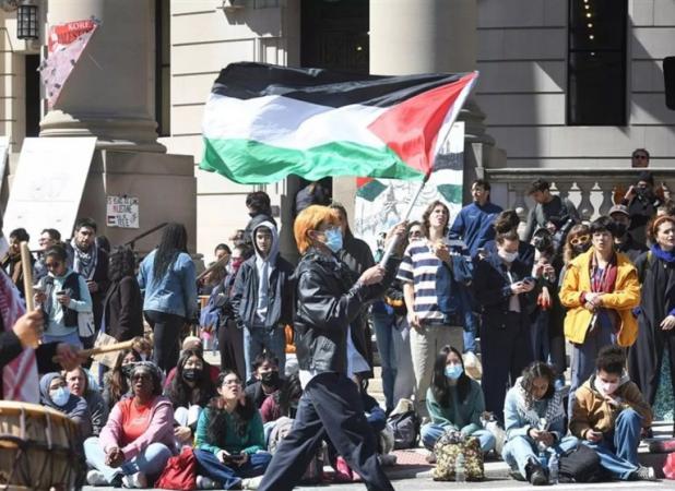 دانشگاه کلمبیا ۷۰ دانشجو را به دلیل حمایت از غزه مجازات کرد