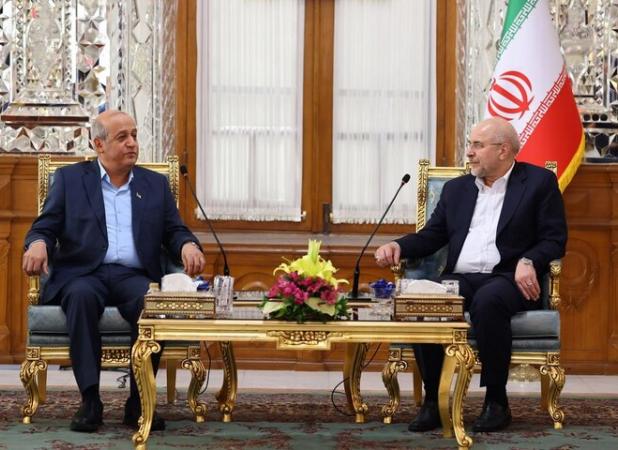 معاون دبیرکل جبهه مردمی برای آزادی فلسطین با قالیباف دیدار کرد