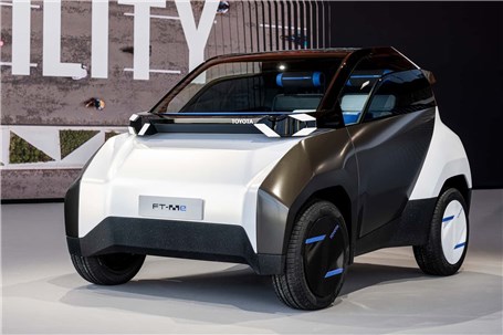 طراحی خودروی مفهومی دو نفره تویوتا با سقف خورشیدی