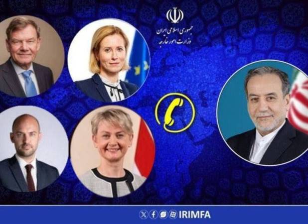 گفت‌وگوی تلفنی عراقچی با همتایان اروپایی
