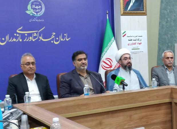 ۶۲ پروژه کشاورزی در مازندران افتتاح می‌شود