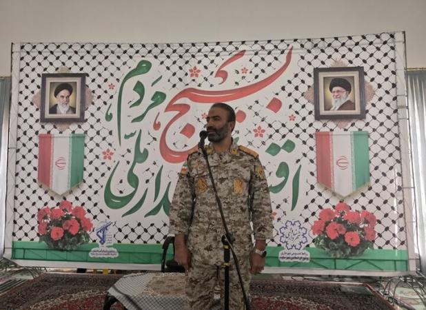 رسولی: منطق بسیج مقاومت و ایستادگی در برابر استکبار است