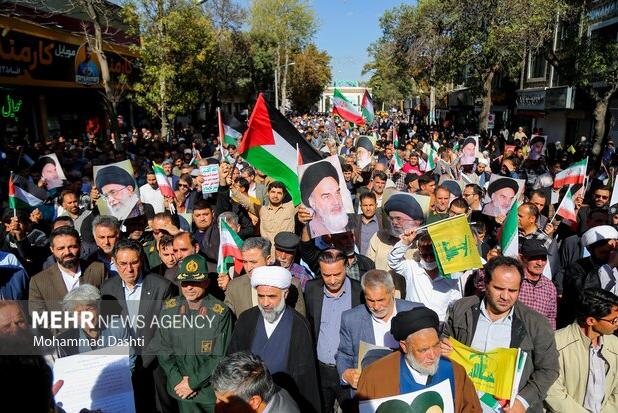 برگزاری راهپیمایی سراسری «بشارت نصر» در گرگان