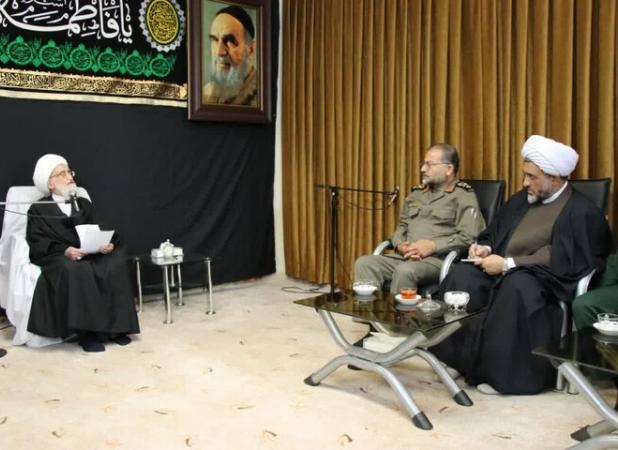 رییس سازمان بسیج با مراجع عظام تقلید دیدار کرد