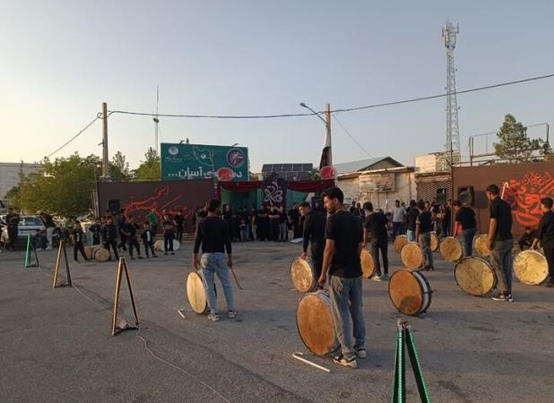 برگزاری مراسم عزاداری دهه اول محرم در شهرستان خواف